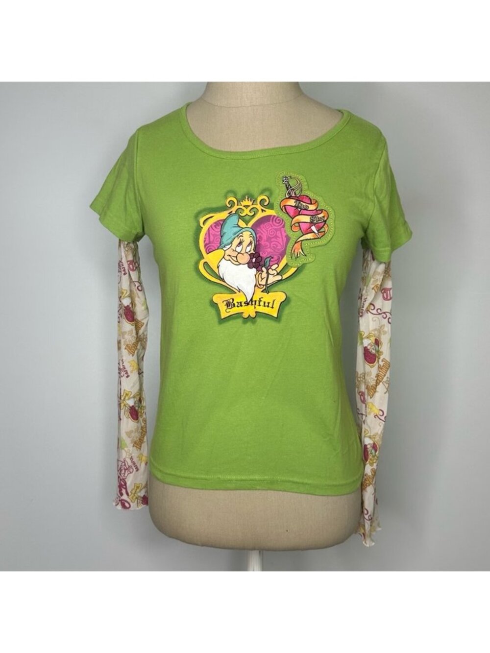 Y2K Disney Snow White Bashful top 14/16